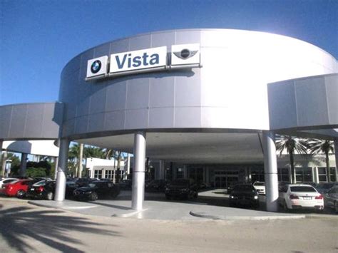 Vista BMW Coconut Creek is a BMW new car dealership servicing Miami, Boca Raton and Ft Lauderdale BMW owners. Ranked as the nation's top selling BMW Retailer for over a decade, more BMW buyers choose Vista BMW over any other dealership. 